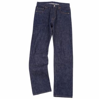 ヤエカ(YAECA)の美品 ヤエカ YAECA パンツ SLIM FIT RIGID DENIM 12662 スリム リジッド デニム メンズ ボトムス M インディゴブルー(デニム/ジーンズ)