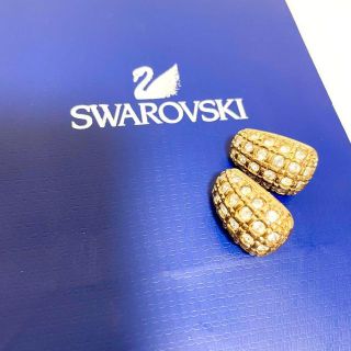 スワロフスキー(SWAROVSKI)の華やかなイヤリング♡スワロフスキー ゴールド クリップ(イヤリング)