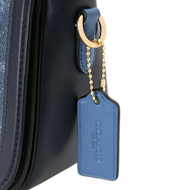 COACH - 新品 コーチ COACH ショルダーバッグ サドル バッグ ブルー 青