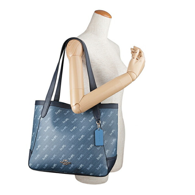 COACH - 新品 コーチ COACH トートバッグ TOTE BAG ブルー 青の COACH - 新品 コーチ COACH トートバッグ TOTE BAG ブルー 青の