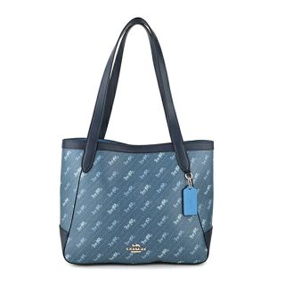 コーチ(COACH)の新品 コーチ COACH トートバッグ TOTE BAG ブルー 青(トートバッグ)