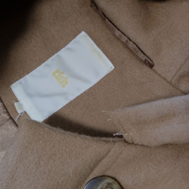 rich(リッチ)のrich フォックスファーウールダッフルコート ブラウン 143TFCT15 M レディースのジャケット/アウター(ダッフルコート)の商品写真