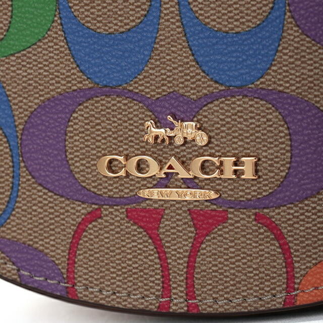 COACH(コーチ)の新品 コーチ COACH ショルダーバッグ エレン クロスボディ ブラウン 茶 レディースのバッグ(ショルダーバッグ)の商品写真