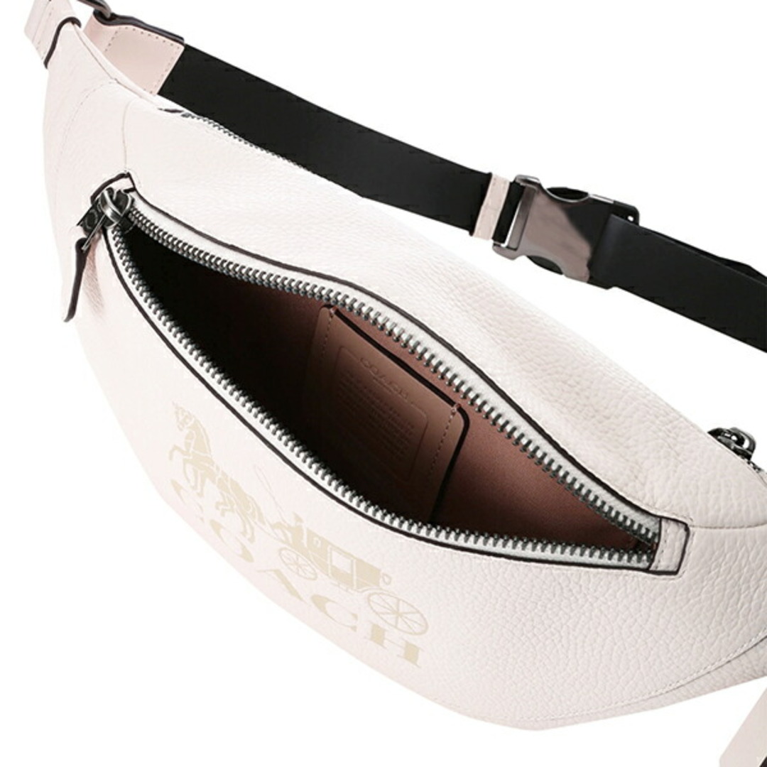 新品 コーチ COACH ウエストバッグ・ボディバッグ ワーレン ベルト バッグ ホワイト 白