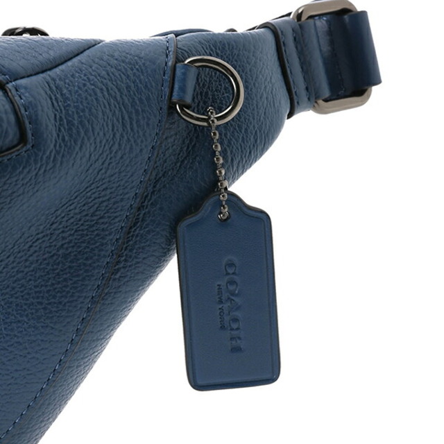 新品 コーチ COACH ウエストバッグ・ボディバッグ ワーレン ベルト バッグ ブルー 青