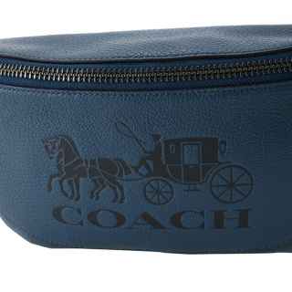 コーチ／COACH バッグ ショルダーバッグ 鞄 レディース 女性 女性用レザー 革 本革  78131 Jes Convertible Belt Bag With Rainbow Horse and Carriage レインボー ホース アンド キャリッジ ウエストバッグ 2WAY ショルダーバッグ シボ革 シュリンクレザー