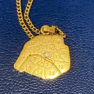 天然石ターコイズ LOUIS VUITTON ルイヴィトン コリエマップ