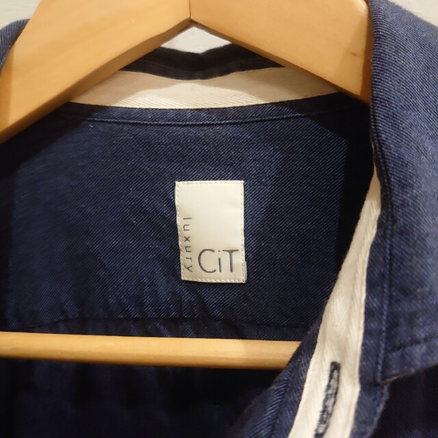 BEAMS(ビームス)のCIT LUXURY チットラグジュアリー マウティッチ インディゴカラーシャツ メンズのトップス(シャツ)の商品写真