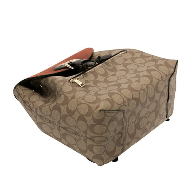 COACH - 新品 コーチ COACH リュックサック SUEDE KLEO BKP ブラウン