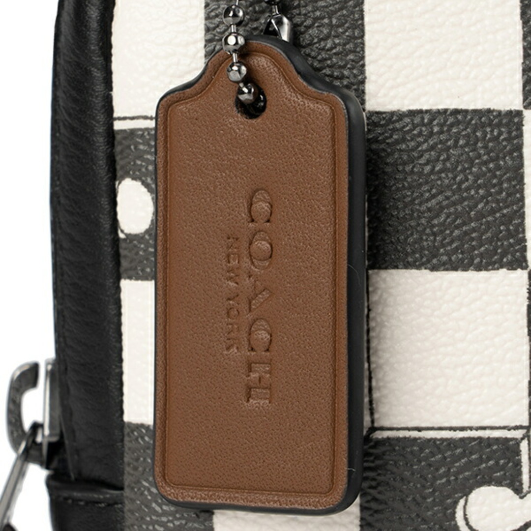 新品 コーチ COACH ショルダーバッグ PHONE CROSSBODY WITH CHECKER PRINT ホワイト 白 8