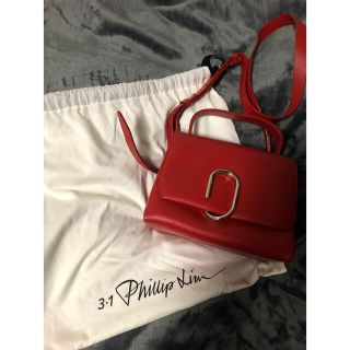 スリーワンフィリップリム(3.1 Phillip Lim)の3.1 phillip lim フィリップリム　ショルダーバッグ　赤(ショルダーバッグ)