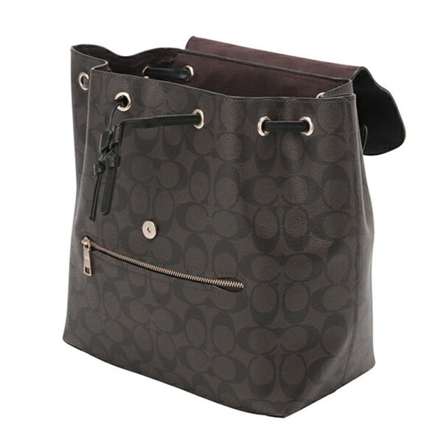 COACH - 新品 コーチ COACH リュックサック SUEDE KLEO BKP ブラウン