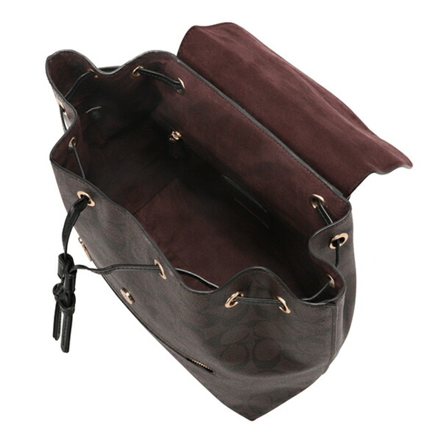 COACH - 新品 コーチ COACH リュックサック SUEDE KLEO BKP ブラウン