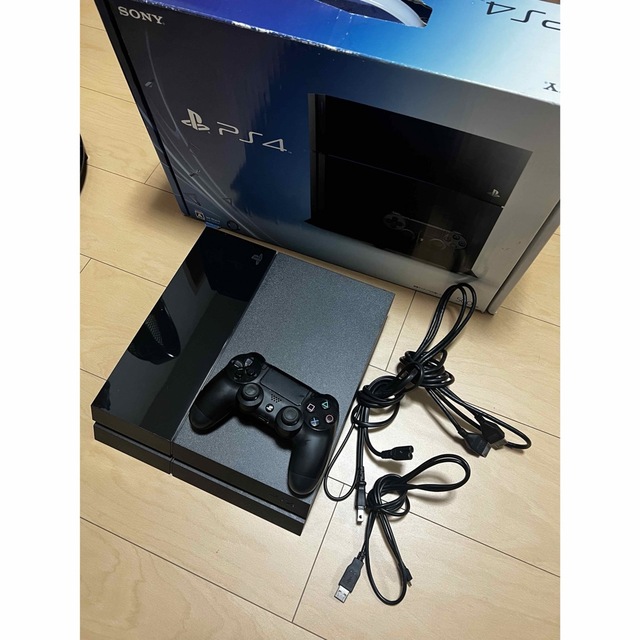 専用CUH-1000A PS4 動作確認済みブラック本体500GB QA2617