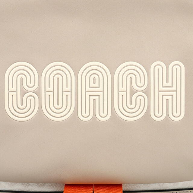 COACH(コーチ)の新品 コーチ COACH リュックサック COLORBLOCK TRACK BACKPACK ベージュ レディースのバッグ(リュック/バックパック)の商品写真