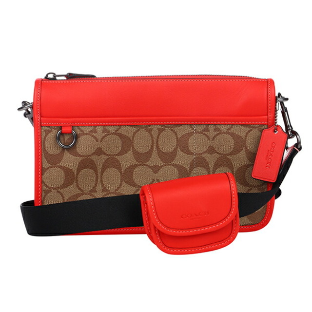 新品 コーチ COACH ショルダーバッグ ヘリテージ コンバーチブル