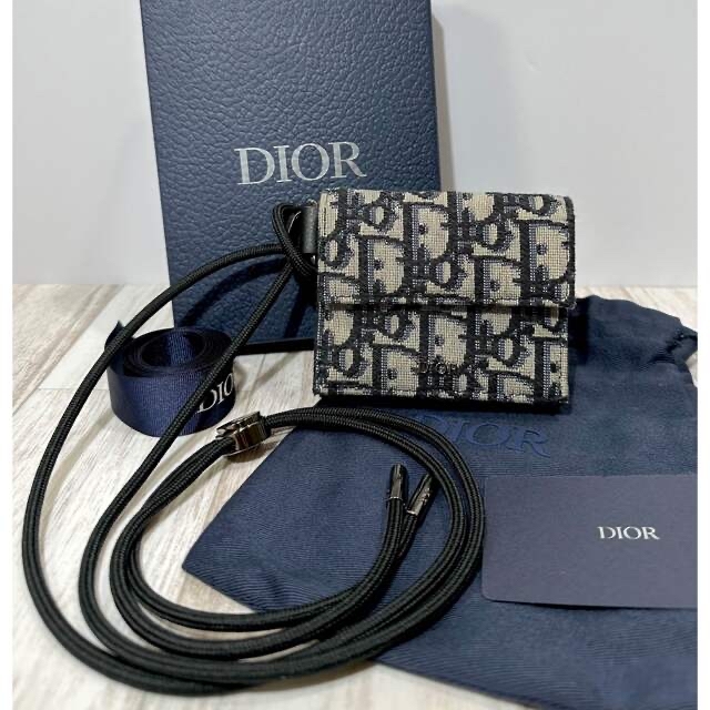 Christian Dior - 定価9.1万/25%off☆ディオール D-TOUCH 3つ折りリードウォレット