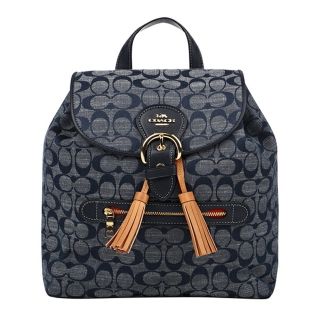 コーチ(COACH)の新品 コーチ COACH リュックサック クリオ バックパック デニムマルチ(リュック/バックパック)