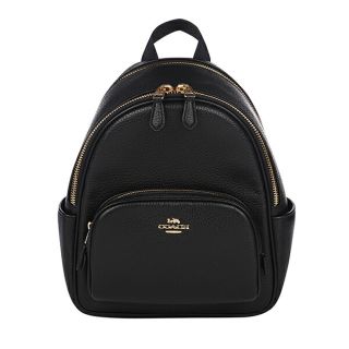 コーチ(COACH)の新品 コーチ COACH リュックサック ミニ コート バックパック ブラック(リュック/バックパック)