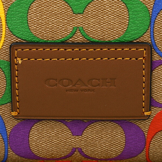 COACH(コーチ)の新品 コーチ COACH リュックサック トラック バックパック カーキ マルチ レディースのバッグ(リュック/バックパック)の商品写真