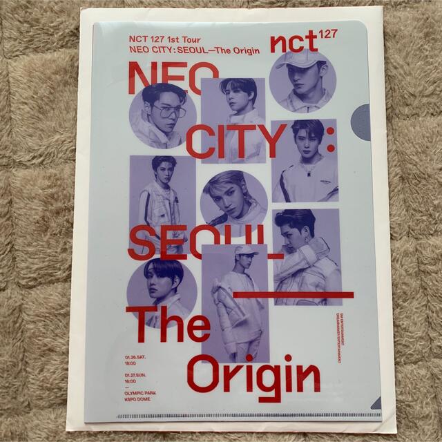 NCT NCT127 ソウルコン クリアファイル 非売品 公式