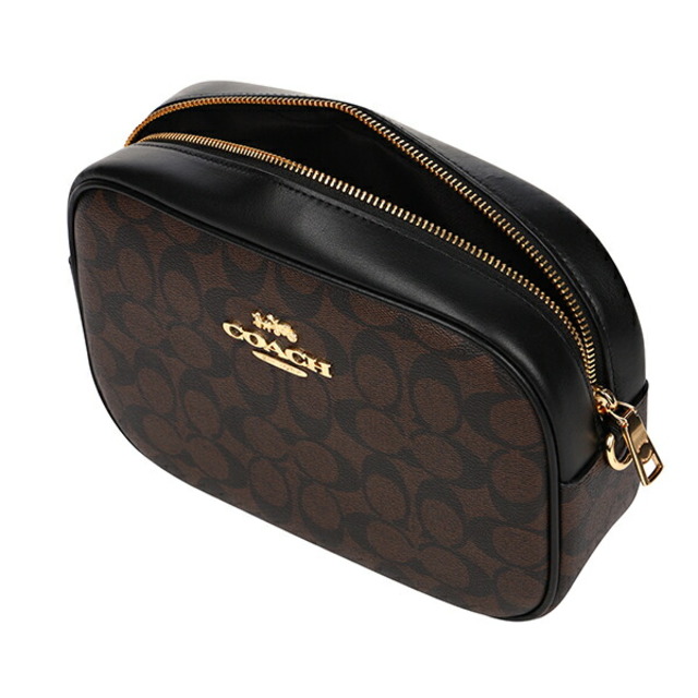 新品 コーチ COACH ショルダーバッグ ジェイミー カメラバッグ ブラウン ブラック