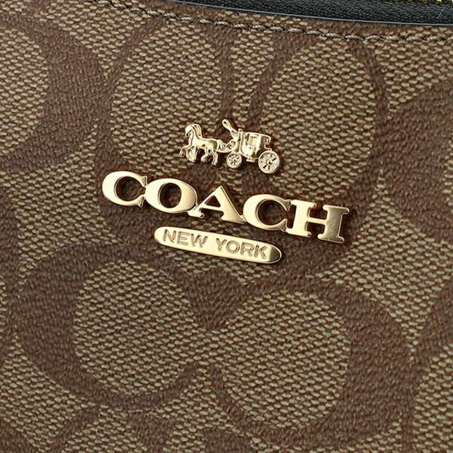 COACH(コーチ)の新品 コーチ COACH ショルダーバッグ テリ ショルダーバッグ ブラウン ブラック レディースのバッグ(ショルダーバッグ)の商品写真