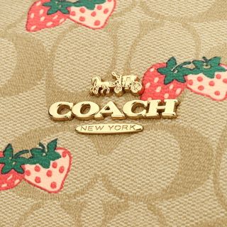 COACH - 新品 コーチ COACH トートバッグ ストロベリープリント