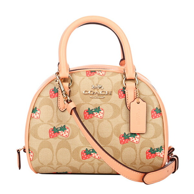 COACH(コーチ)の新品 コーチ COACH ハンドバッグ シドニーサッチェル ライトカーキマルチ レディースのバッグ(ハンドバッグ)の商品写真