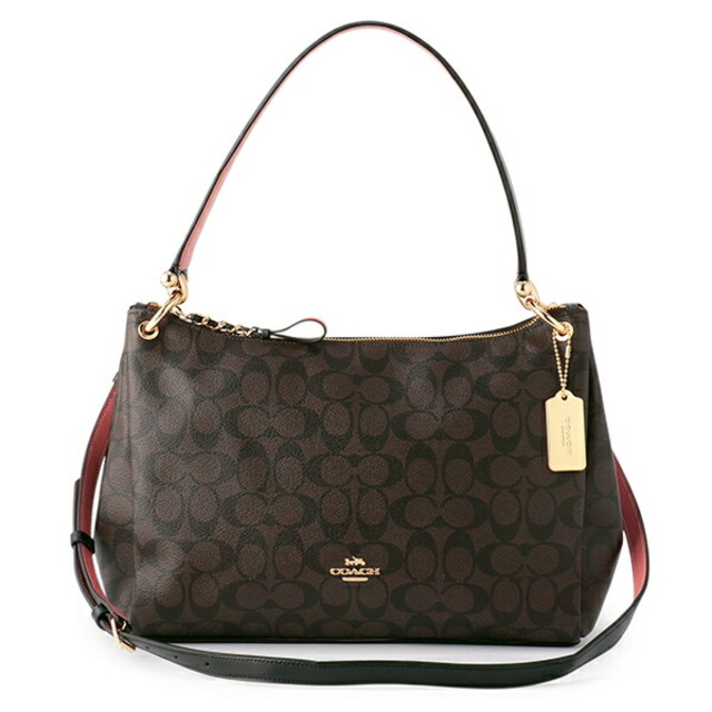 新品 コーチ COACH ショルダーバッグ ミア ショルダーバッグ ブラウン
