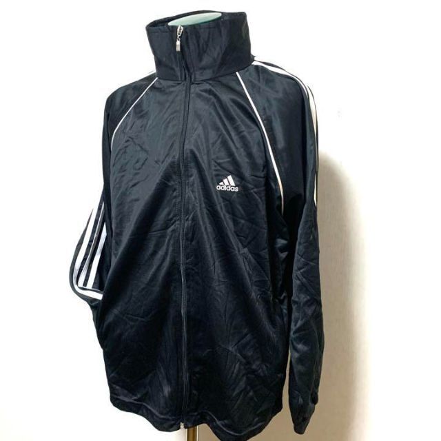 adidas(アディダス)のSJ6　adidas トラックジャケット　ワンポイント　パフォーマンスロゴ　古着 メンズのトップス(ジャージ)の商品写真