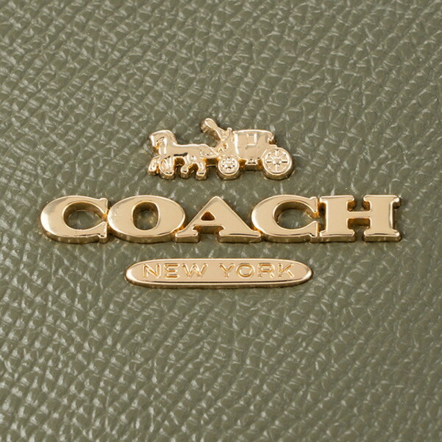 新品 コーチ COACH ハンドバッグ セージ キャリーオール モスグリーン 緑 8