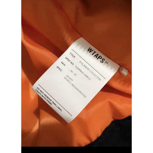 W)taps - 付属品完備 WTAPS neighborhood W1 MA-1 サイズMの通販 W)taps - 付属品完備 WTAPS neighborhood W1 MA-1 サイズMの通販