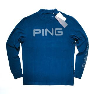 ピン(PING)の新品　PING ピン　ストレッチ モックシャツ(ウエア)