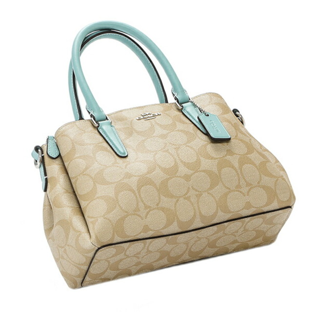 COACH - 新品 コーチ COACH ハンドバッグ ミニ セージ キャリー COACH - 新品 コーチ COACH ハンドバッグ ミニ セージ キャリー