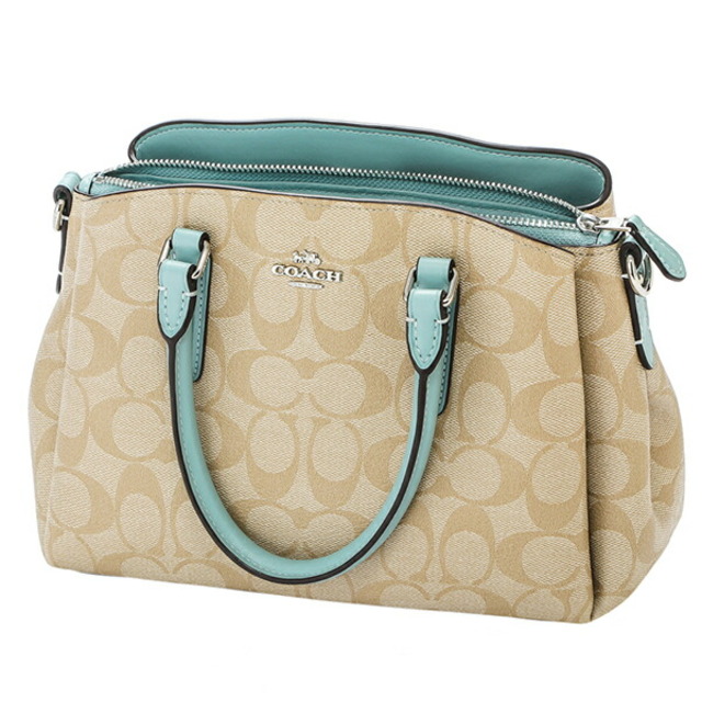 COACH - 新品 コーチ COACH ハンドバッグ ミニ セージ キャリー COACH - 新品 コーチ COACH ハンドバッグ ミニ セージ キャリー