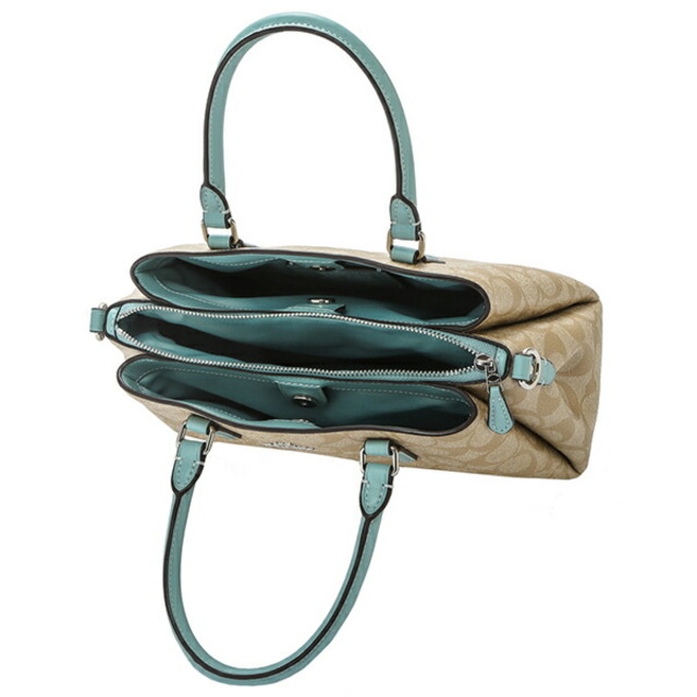 COACH - 新品 コーチ COACH ハンドバッグ ミニ セージ キャリー COACH - 新品 コーチ COACH ハンドバッグ ミニ セージ キャリー