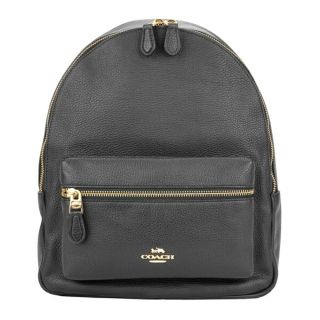 コーチ(COACH)の新品 コーチ COACH リュックサック ミディアム チャーリー バックパック ブラック 黒(リュック/バックパック)