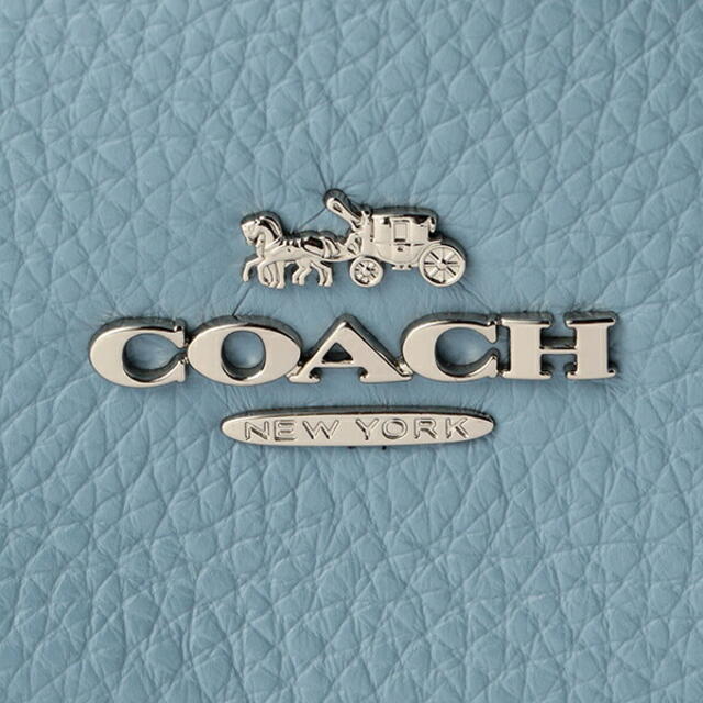 COACH(コーチ)の新品 コーチ COACH リュックサック ミディアム チャーリー バックパック ライトブルー 水色 レディースのバッグ(リュック/バックパック)の商品写真