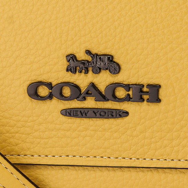 COACH(コーチ)の新品 コーチ COACH ハンドバッグ ミニ エマ サッチェル イエロー系 黄色 レディースのバッグ(ハンドバッグ)の商品写真