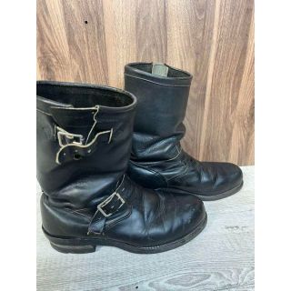 chippewa 黒タグ　80s 90s エンジニア　ブーツ　スチール　トゥ