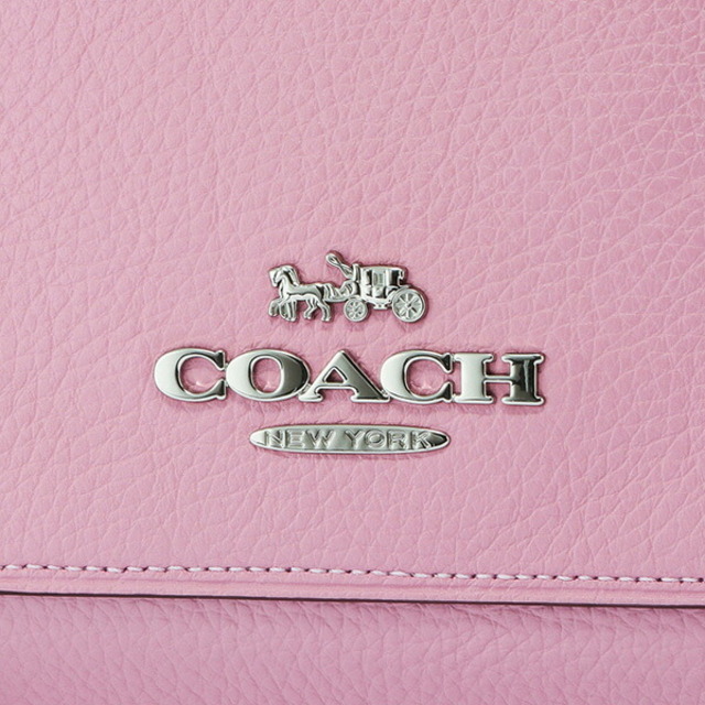 新品 コーチ COACH ハンドバッグ ミニ エマ サッチェル ピンク