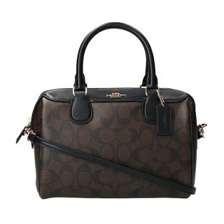 コーチ(COACH)の新品 コーチ COACH ハンドバッグ ミニ ベネット サッチェル ブラウン 茶色(ハンドバッグ)