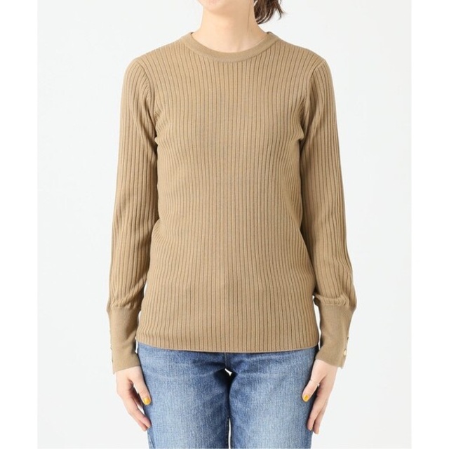 Spick & Span - Spick and Span ITALYWOOL クルーネック ベージュ