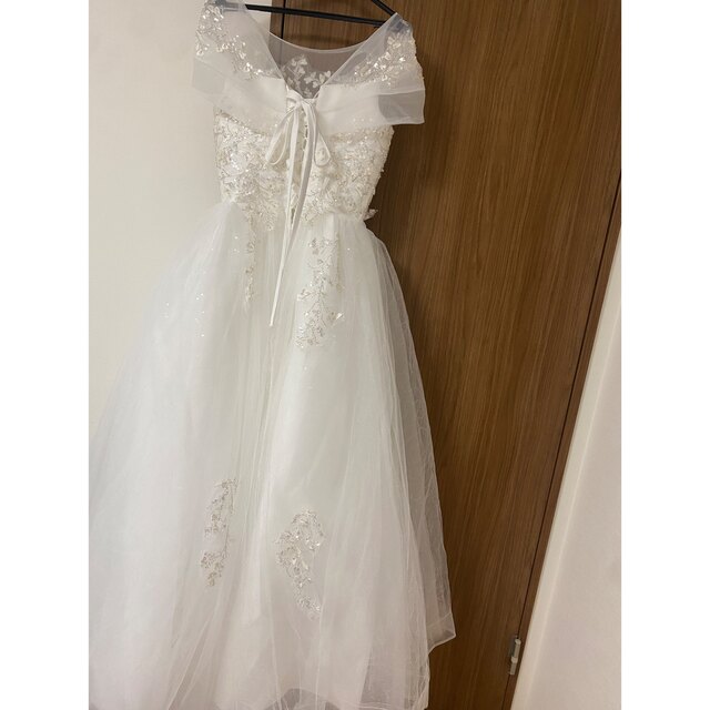 xウェディングドレス 結婚式 二次会 ホワイト 花嫁 体型カバー xウェディングドレス 結婚式 二次会 ホワイト 花嫁 体型カバー
