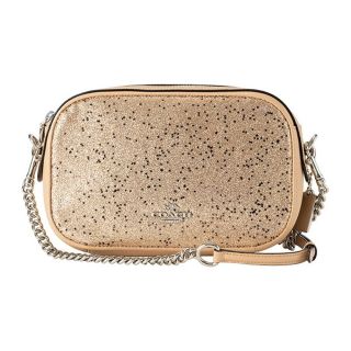 コーチ(COACH)の新品 コーチ COACH ショルダーバッグ アイラ チェーン クロスボディ ゴールド系(ショルダーバッグ)