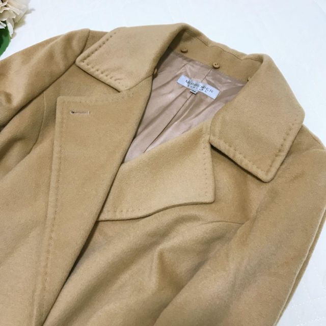M-premier - 美品✨エムプルミエ カシミヤ混 ファー ロングコート