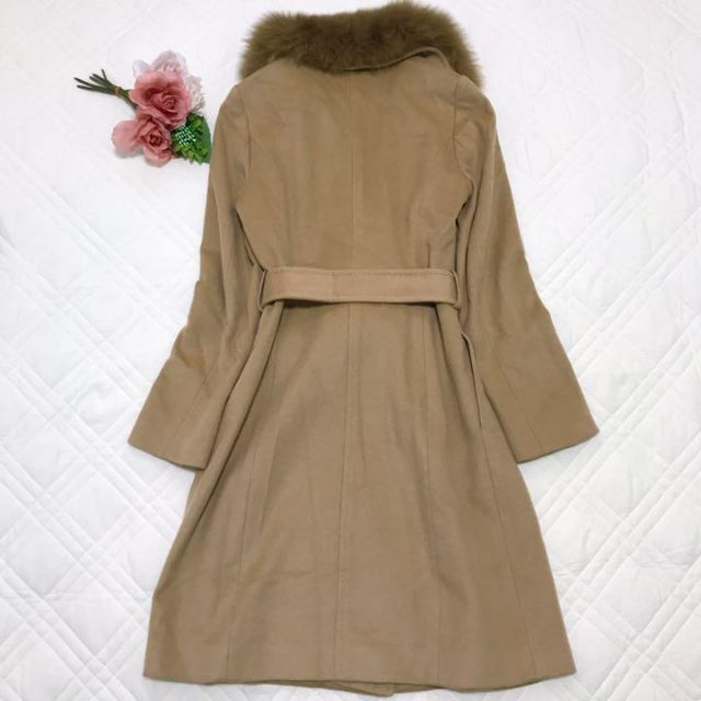 M-premier - 美品✨エムプルミエ カシミヤ混 ファー ロングコート