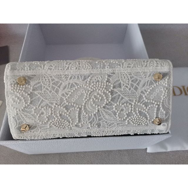 DIOR レディディオール ミディアム マクラメレース DIOR レディディオール ミディアム マクラメレース