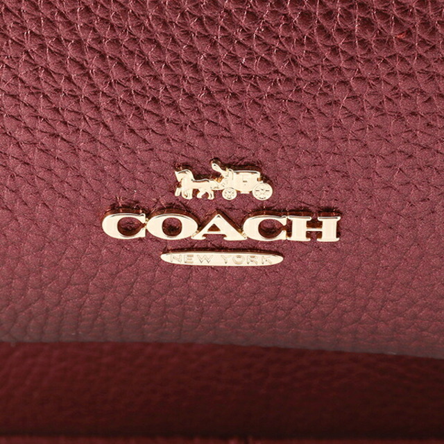 COACH(コーチ)の新品 コーチ COACH リュックサック ミディアム チャーリー バックパック ワインレッド系 レディースのバッグ(リュック/バックパック)の商品写真